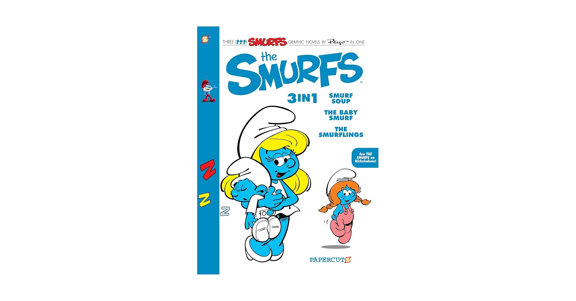 英語絵本　the Smurfs 3 in 1 Amazon.com: The Smurfs 3-in-1 #2: The Smurfette, The Smurfs